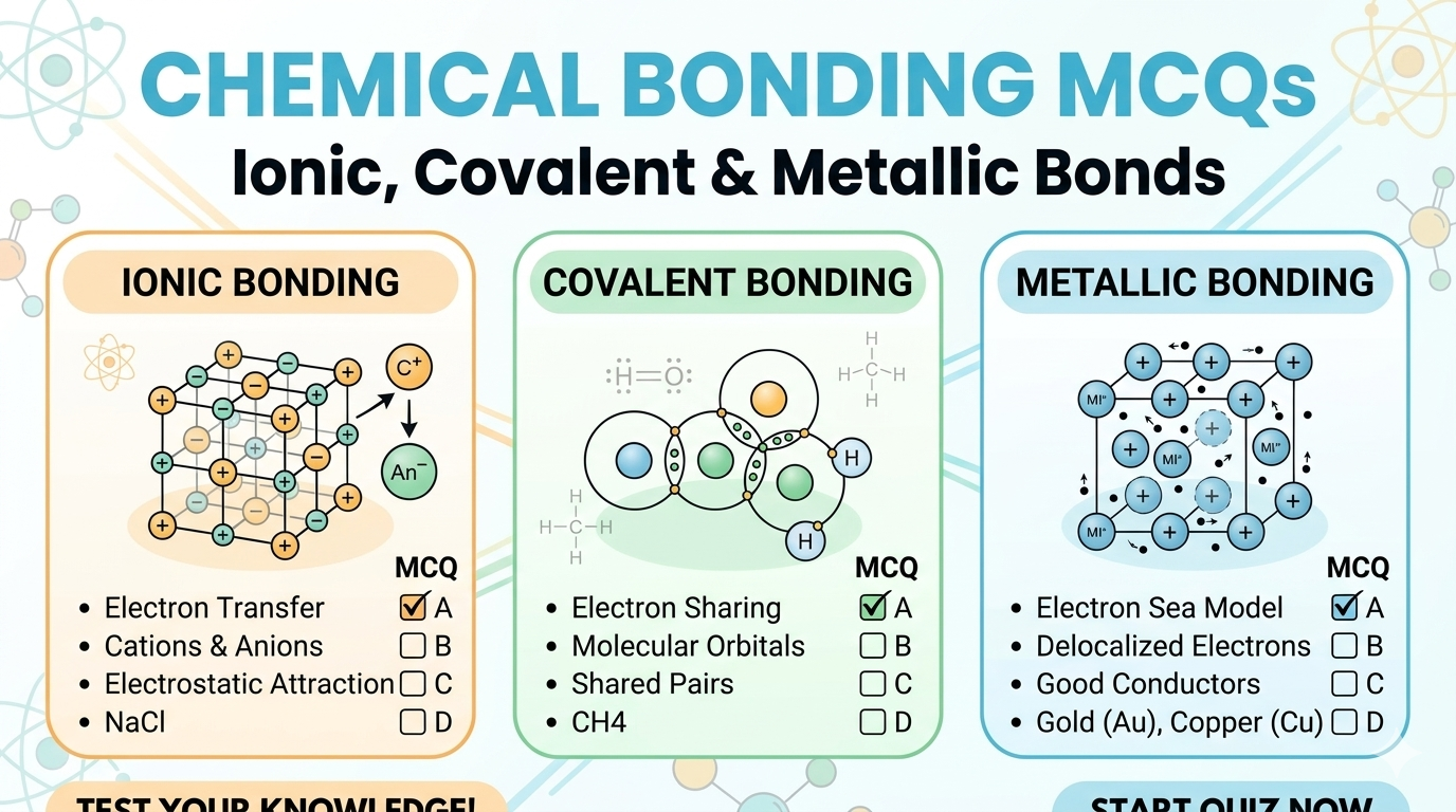 Chemical Bonding MCQs